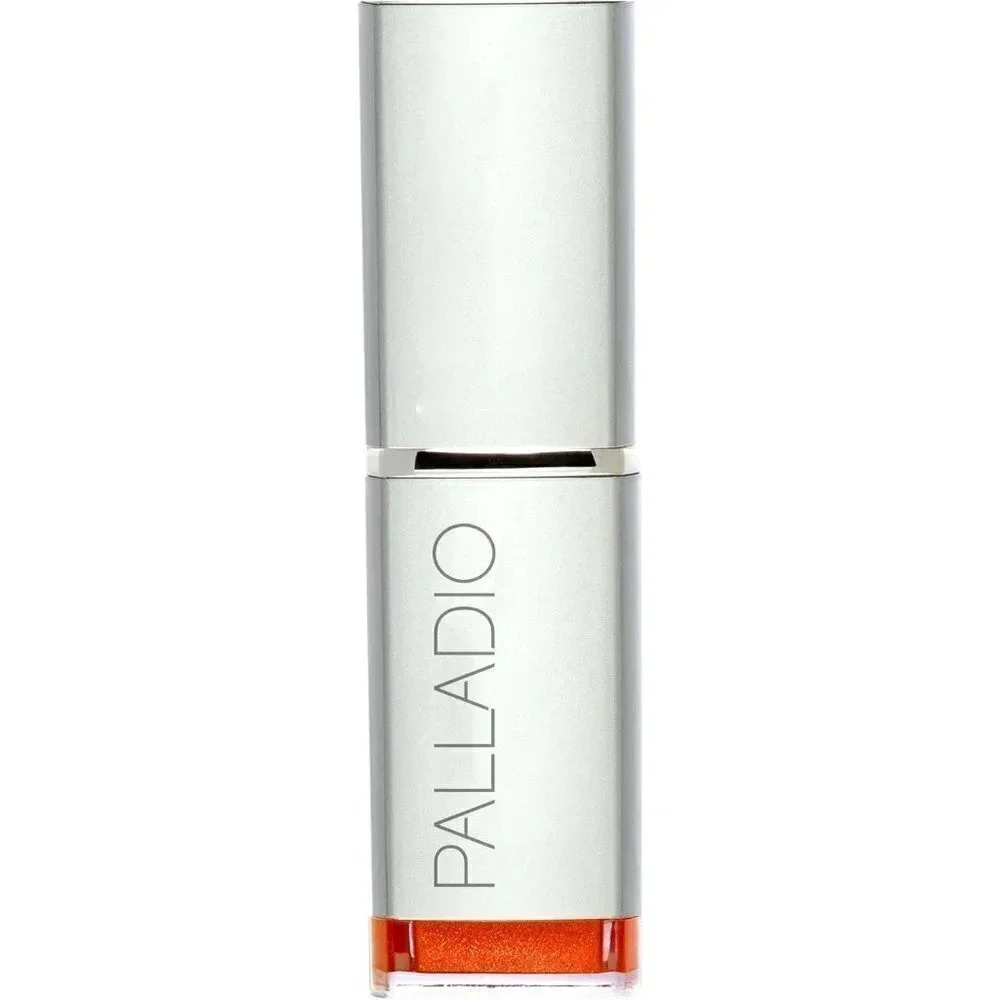 Palladio Metallic Herbal Lipstick Golden Orange 0.13 Ounce All  Skin type
